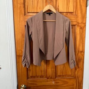 Tan Blazer Love Tree